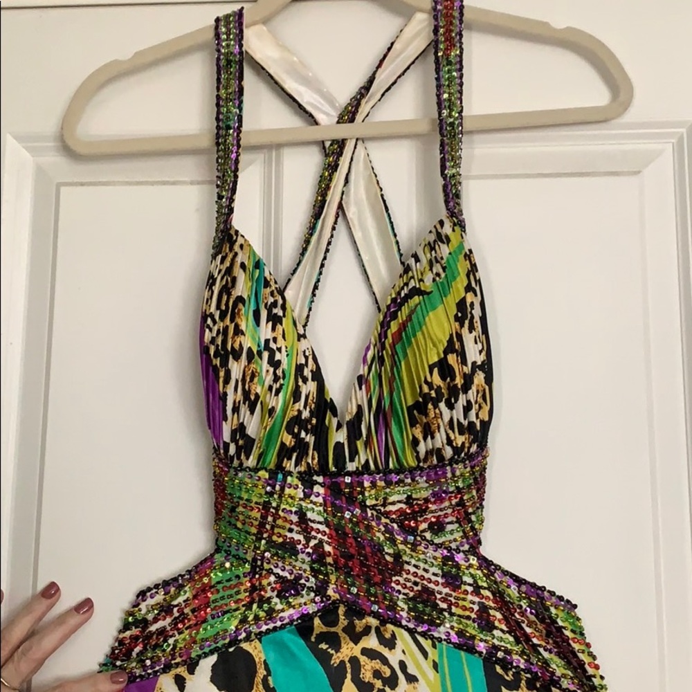 Rainbow Cheetah Prom